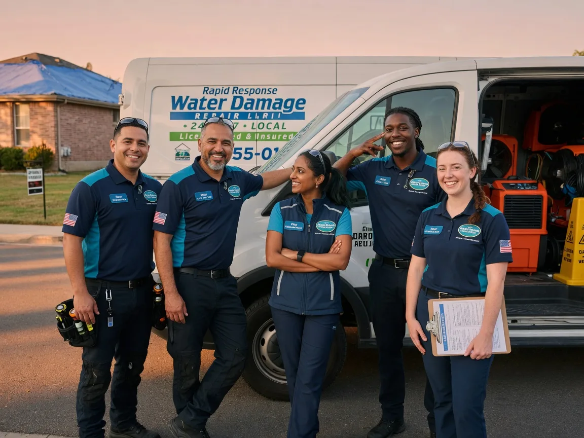 Water Damage Restoration company in Vanderpool, TX