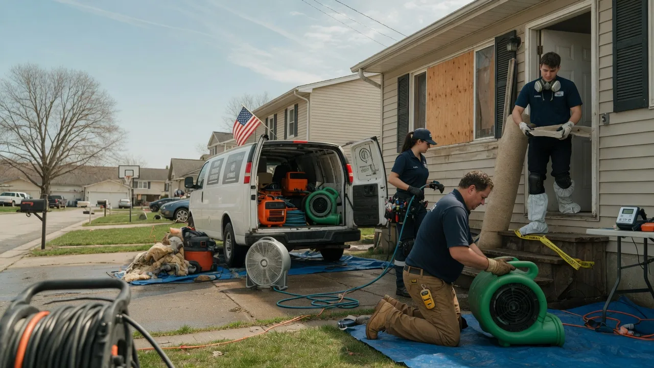 Water Damage Restoration in Vanderpool, TX near me